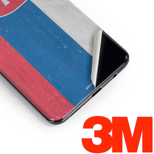 Slovakia Flag Distressed Galaxy S10e Skin